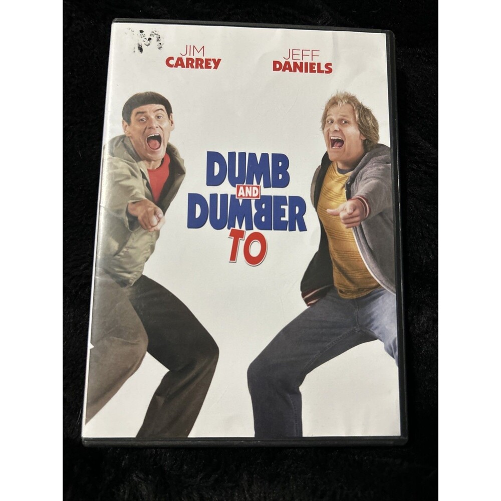 Dumb and Dumber To - DVD By Jim Carrey,Jeff Daniels,Rob Riggle - VERY GOOD
